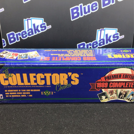1989 Upper Deck Collector's Choice Complete Set Baseball