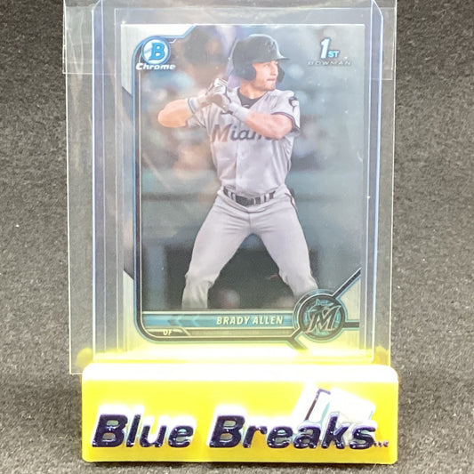 2022 Bowman Chrome 1st Brady Allen BCP-36