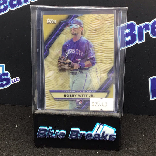 2022 Topps 3D Rookie Class Motion Bobby Witt Jr #RCM-17 Blue Jays