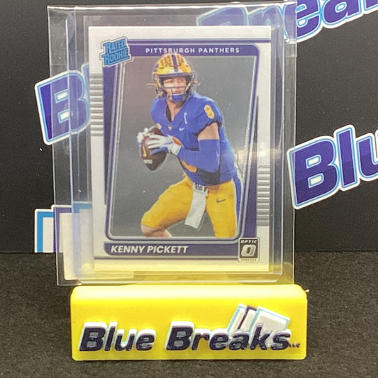 2022 Panini Chronicles Donruss Optic Draft Picks Kenny Pickett 7 Steelers