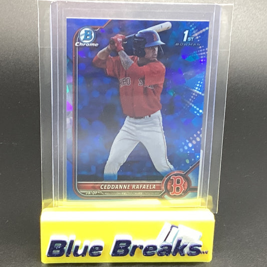 2022 Bowman Chrome 1st Sapphire Ceddane Rafaela