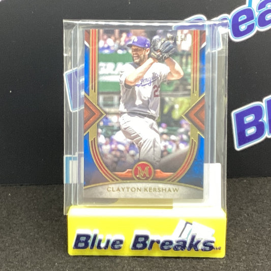 2022 Museum Collection Sapphire Clayton Kersahw 030/150 #78 Dodgers