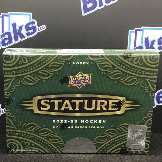 2022-23 Upper Deck Stature Hockey