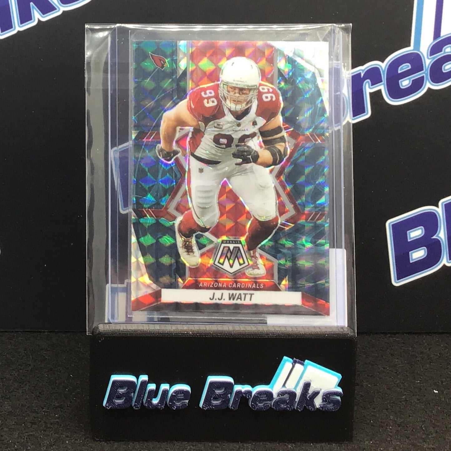 2022 Panini Mosaic JJ Watt #4 Cardinals