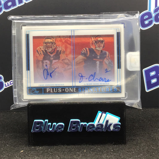 2021 Panini - One Football - Chad Johnson & Ja'Marr Chases - Cincinnati Bengals - 7/35