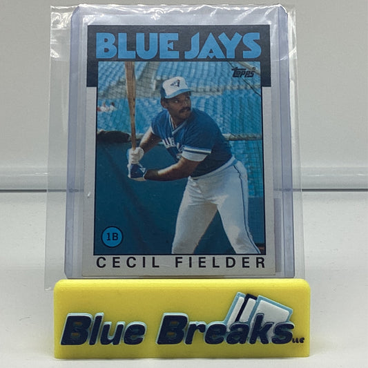1986 Topps - Cecil Fielder