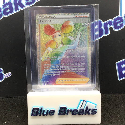 Fantina 206/196 Lost Origin Full Art Secret Rare Trainer Pokemon