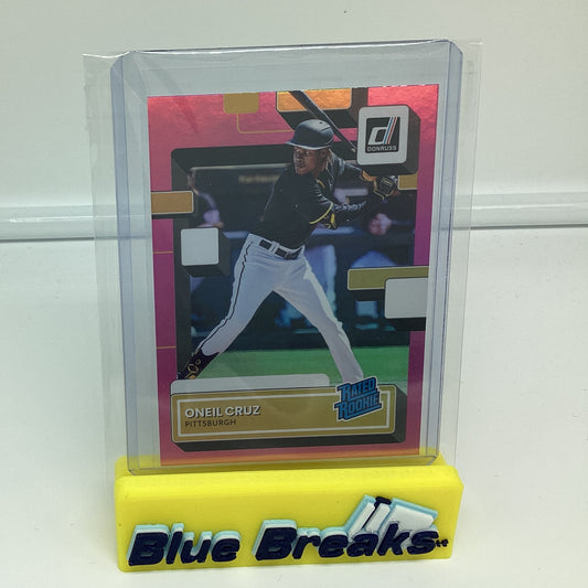 2022 Donruss - Oneil Cruz Pink