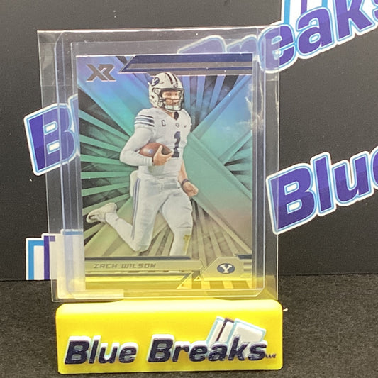 2022 Panini Chronicles Xr Draft Picks Zach Wilson 23