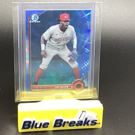 2022 Bowman Chrome Sapphire Jay Allen #BCP-114 Reds