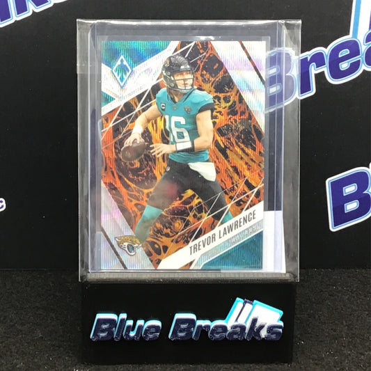 2022 Panini Phoenix Holographic Flame Trevor Lawrence 132/175 #33 Jaguars