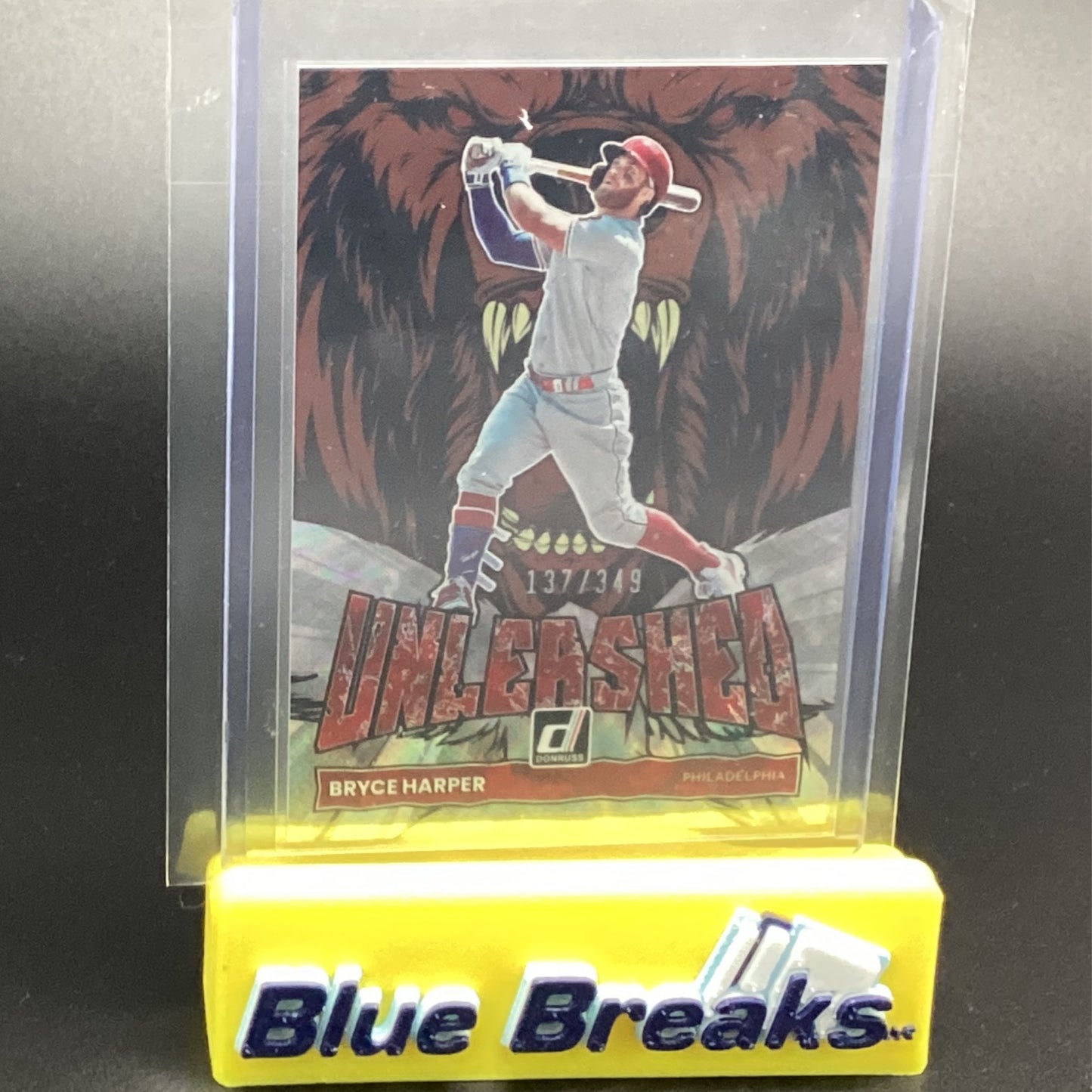 2022 Donruss Unleashed Bryce Harper 137/349