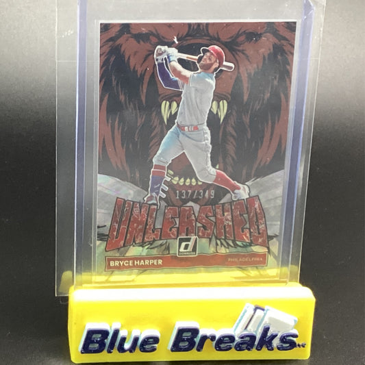 2022 Donruss Unleashed Bryce Harper 137/349