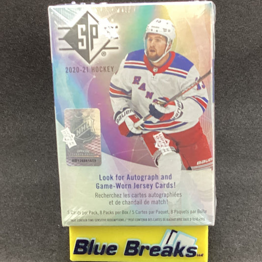2020-21 SP Authentic Hockey Blaster Box