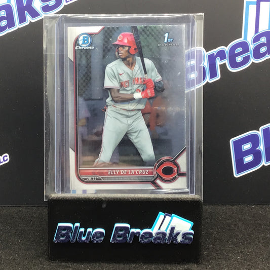 2022 Topps Bowman Chrome Prospect - Elly De La Cruz - BCP-50 - Cincinnati Reds