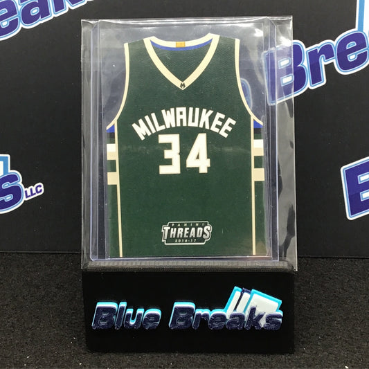 2016-17 - Panini - Threads - Giannis Antetokounmpo - Die Cut #23 Bucks