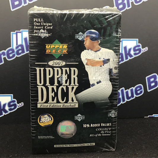 2007 Upper Deck 1st Edition Baseball