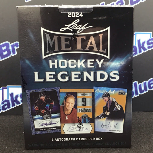 2024 Leaf Metal Hockey Legends