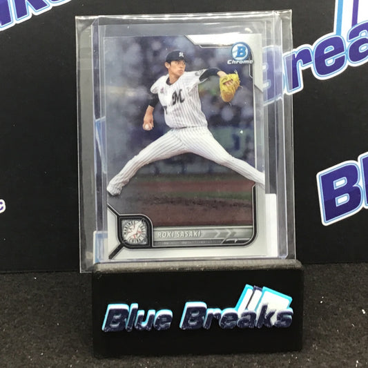 2022 Bowman Chrome NPB Roki Sasaki #133