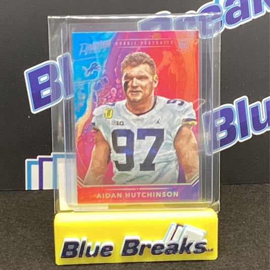 2022 Panini Prestige Rookie Portraits Aidan Hutchinson RP-26 - Detroit Lions