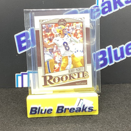 2022 Panini Chronicles Legacy Draft Picks Kenny Pickett 1 - Pittsburgh Steelers