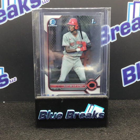 2022 Topps - Elly De La Cruz -Bowman Chrome Prospect - BCP-50 - Cincinnati Reds
