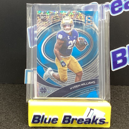 2022 Panini Chronicles Spectra Draft Picks Disco Kyren Williams 30/99 24