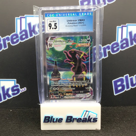 Umbreon Vmax - Pokémon 2021 - Evolving Skies - 215/203 -  CGC 9.5