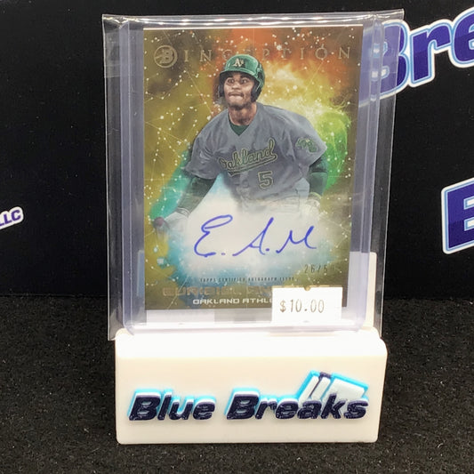 2022 Bowman Inception Euribiel Angeles auto 26/50 #PPA-EA Athletics