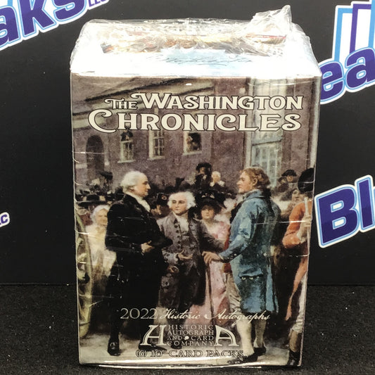 2022 Historic Autographs The Washington Chronicles