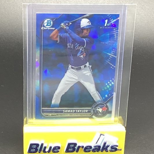 2022 Bowman Chrome 1st Sapphire Samad Taylor