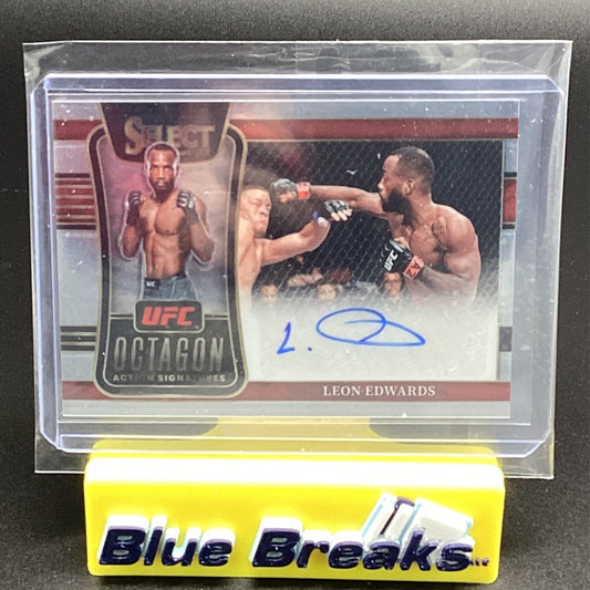 2022 Panini Select UFC - Leon Edwards Auto