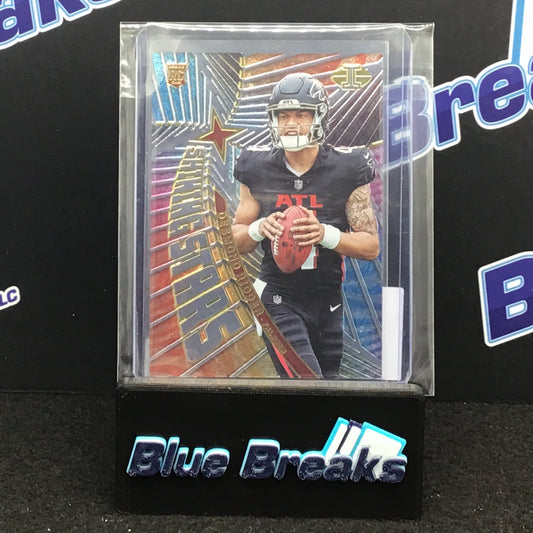 2022 Panini Illusions Shining Stars Desmond Ridder #SS-12 Falcons