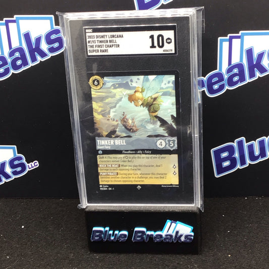 2023 Disney Lorcana the First Chapter Tinker Bell Giant Fairy super rare 193/204 SGC 10