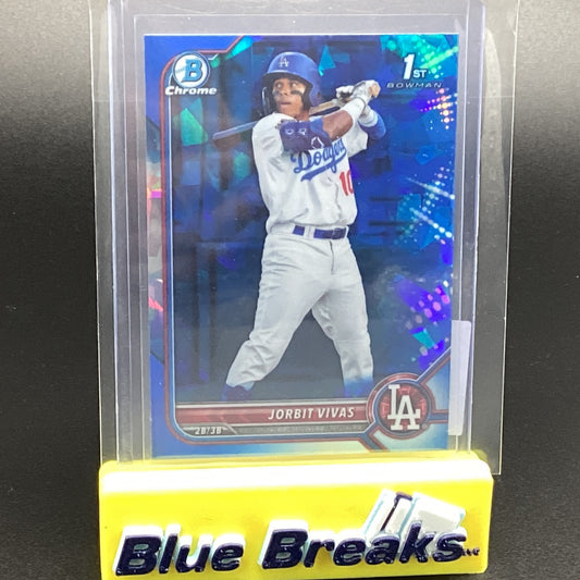 2022 Bowman Chrome 1st Sapphire Jorbit Vivas