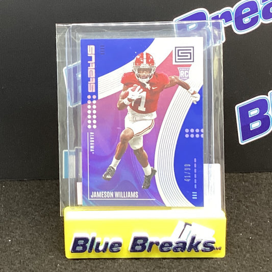 2022 Panini Chronicles Status Draft Picks Jameson Williams 41/99 5