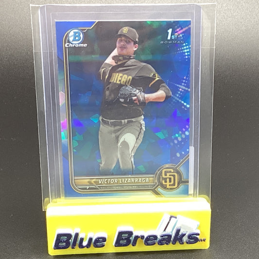 2022 Bowman Chrome 1st Sapphire Victor Lizarraga