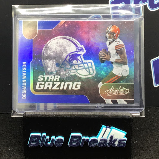 2022 Panini Absolute Star Gazing Deshaun Watson 09/50 #SG-15 Browns