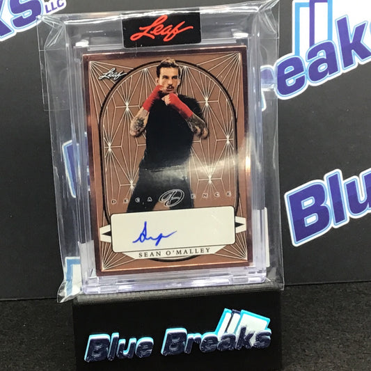 2022 Leaf Decadence Bronze Sean O'Malley 03/10 #BA-SOM