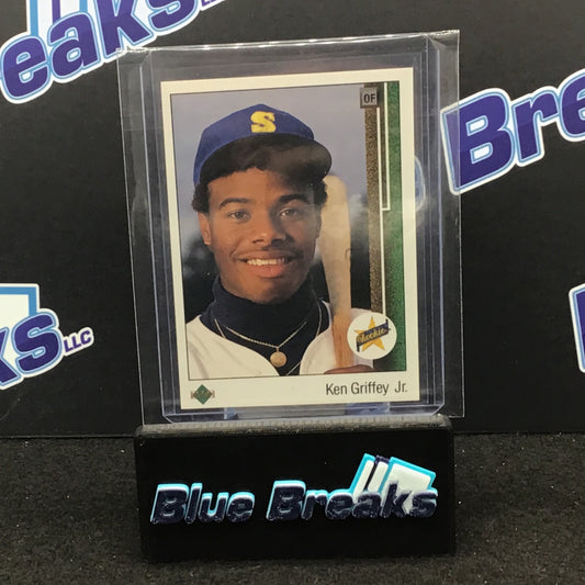 1989 - Upper Deck  Rookie Card - Ken Griffey - 1 - Seattle Mariners