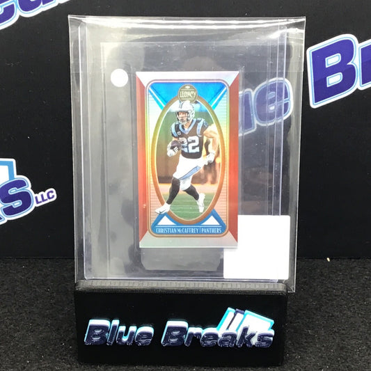 2022 Panini Legacy Mini Refractor Christian McCaffrey 12/50 #12 Panthers