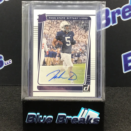 2022 Panini Chronicles Donruss purple Jahan Doton auto 13/15 #RR-JDO Eagles