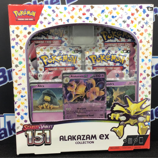 Pokémon Scarlet & Violet 151 Alakazam EX Collection