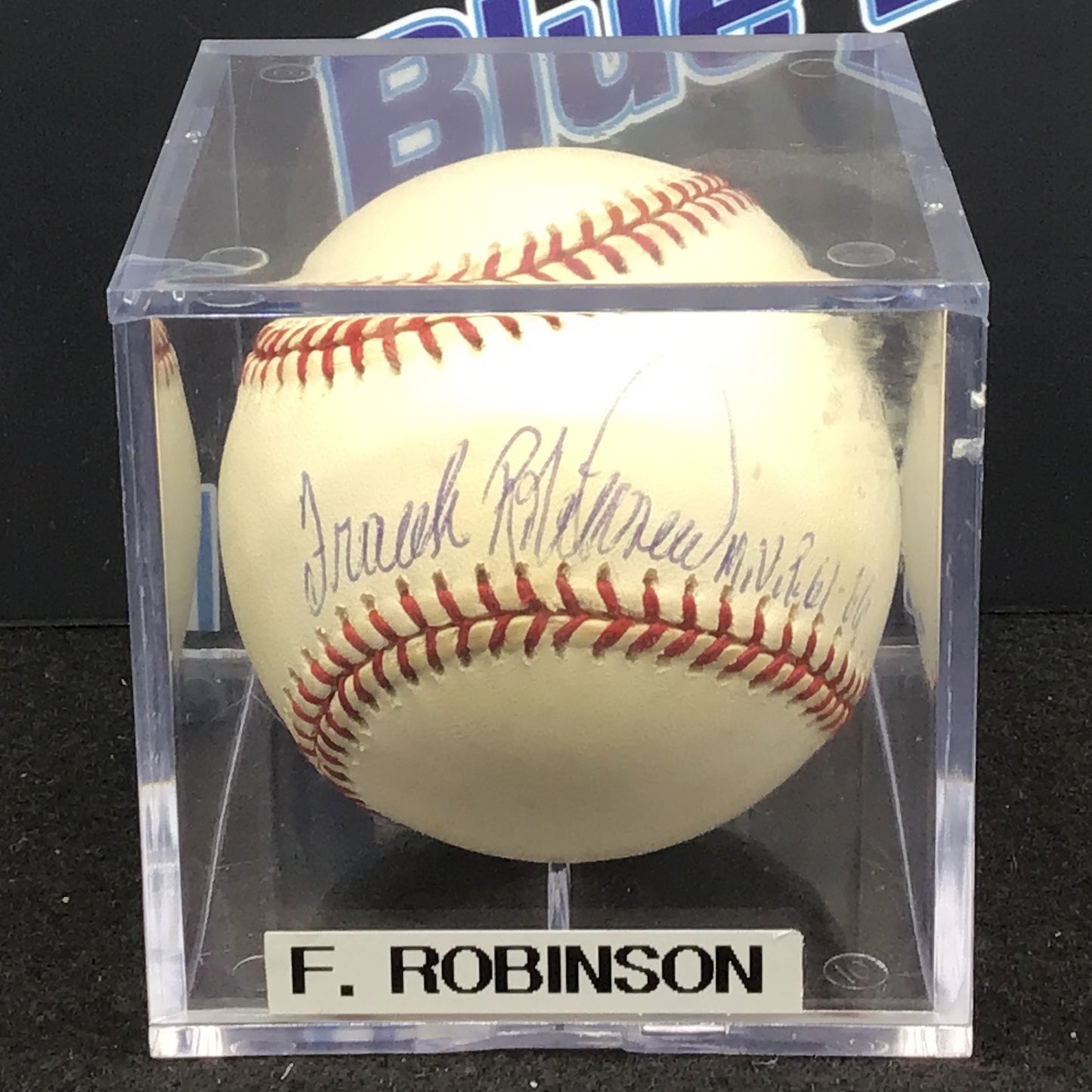 Frank Robinson autographed baseball