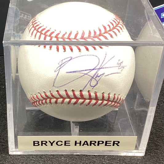 Bryce Harper Signed Baseball - JSA Full Letter of Authenticity