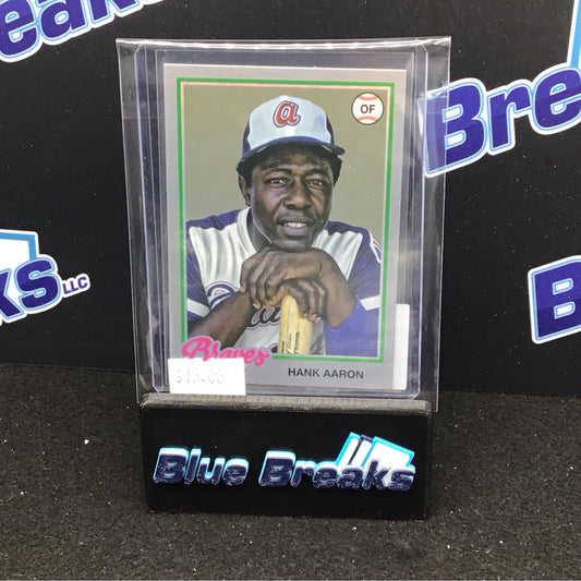 2022 Topps 1978 Variation Hank Aaron 62/99 #173 Braves