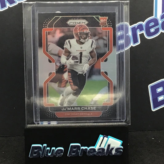 2022 Panini Chronicles Prizm - Black - Ja'Marr Chase - #PB-9 - Cincinnati Bengals