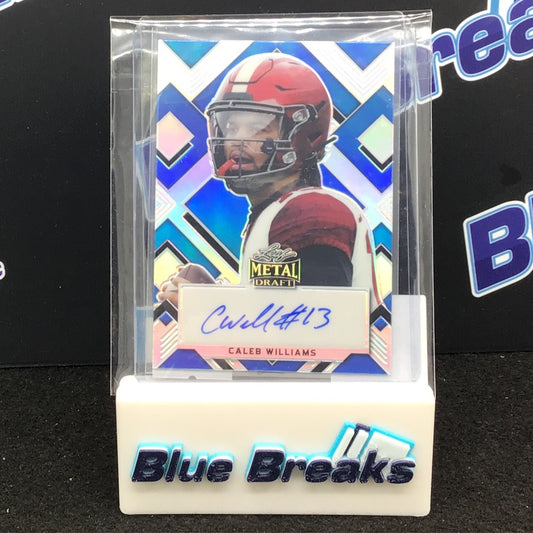 2022 Leaf Metal Draft Caleb Williams 26/30 #PA-CW1