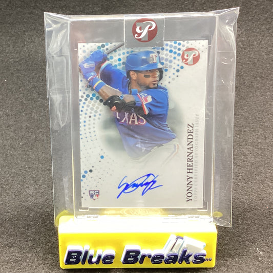 2022 Pristine - Yonny Hernandez Base Encased
