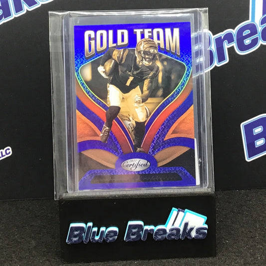 2022 Panini Certified Gold Team Ja'Marr Chase 16/75 #GT-19 Bengals